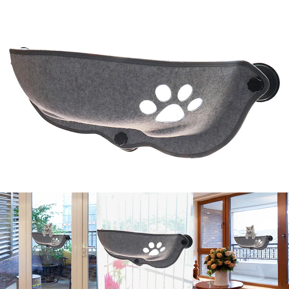 Felt Window Hammock on Suction Cups