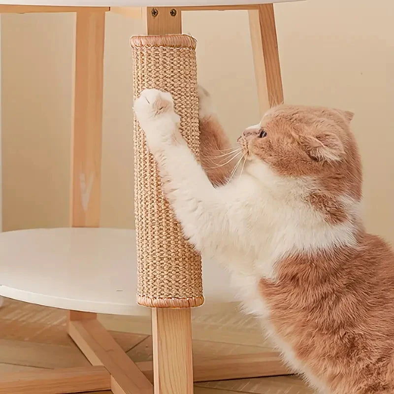 Sisal scratching mat folded flat