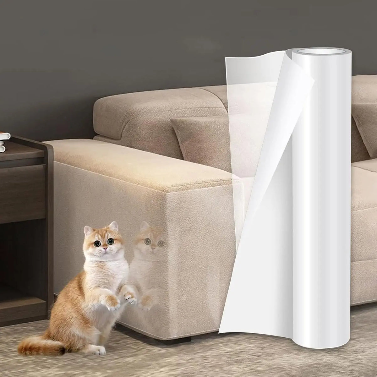 Clear Furniture Protector Film Roll