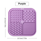 Slow Feeding Lick Mat with Suction Base
