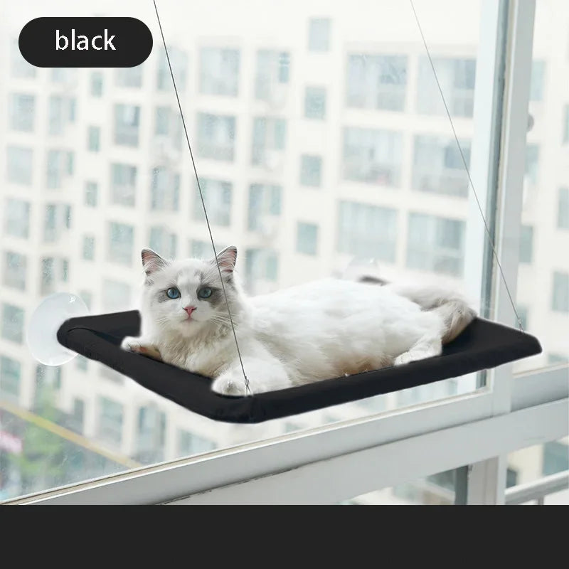 Window Hammock on a Metal Frame