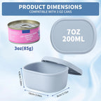 Wet Food Can Cover with Silicone Seal