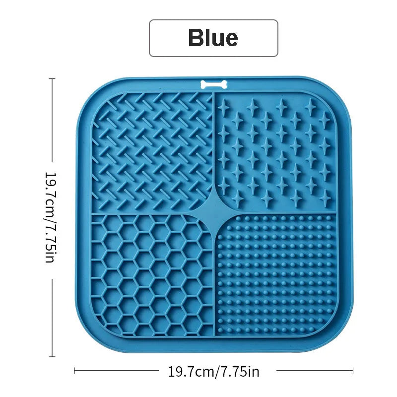 Slow Feeding Lick Mat with Suction Base
