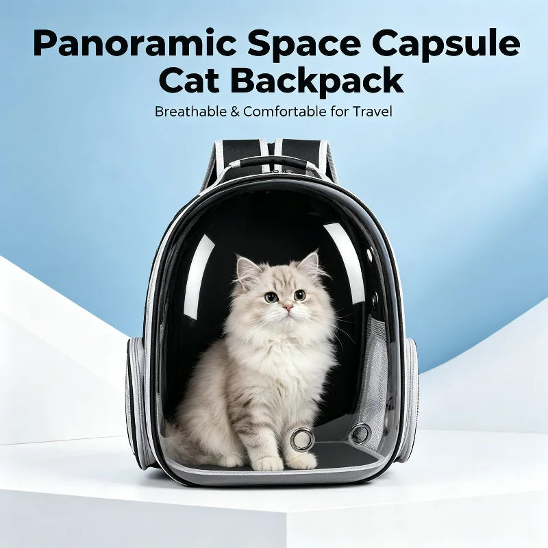 Bubble backpack seen from the side