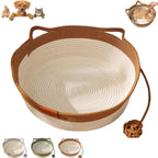 Woven Cotton Rope Cat Basket