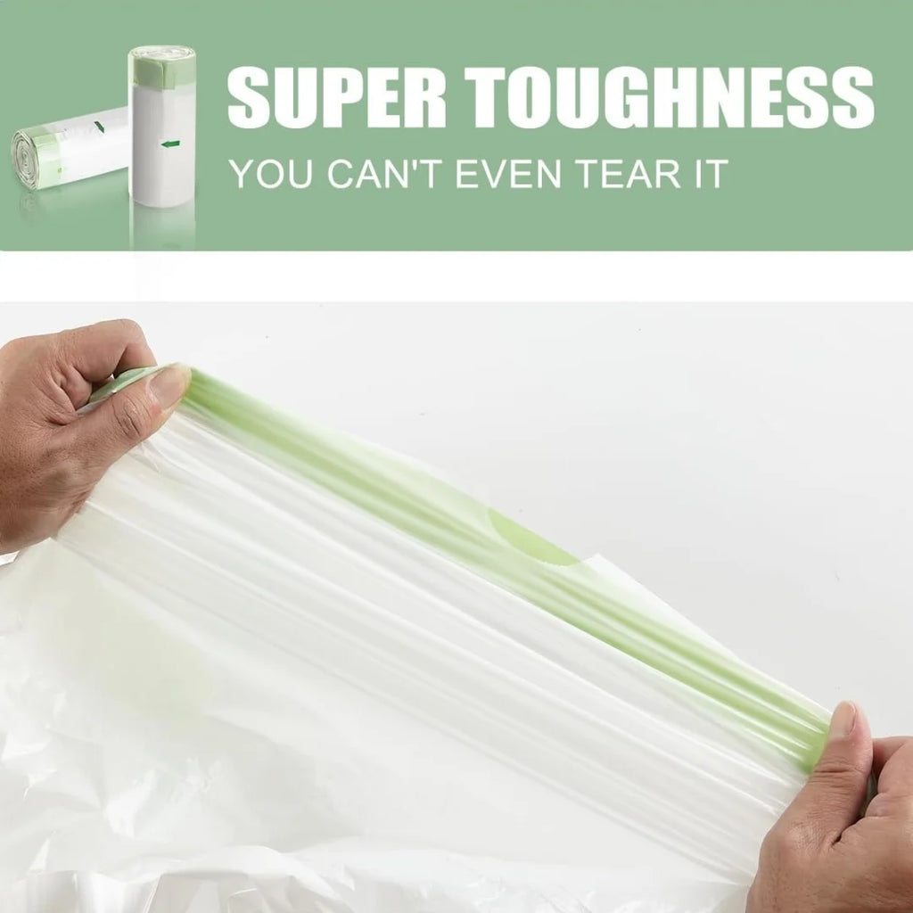 Drawstring litter box liners
