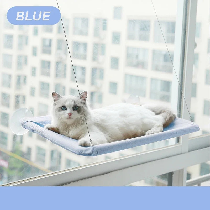 Window Hammock on a Metal Frame