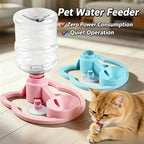 Portable water dispenser seen from the side