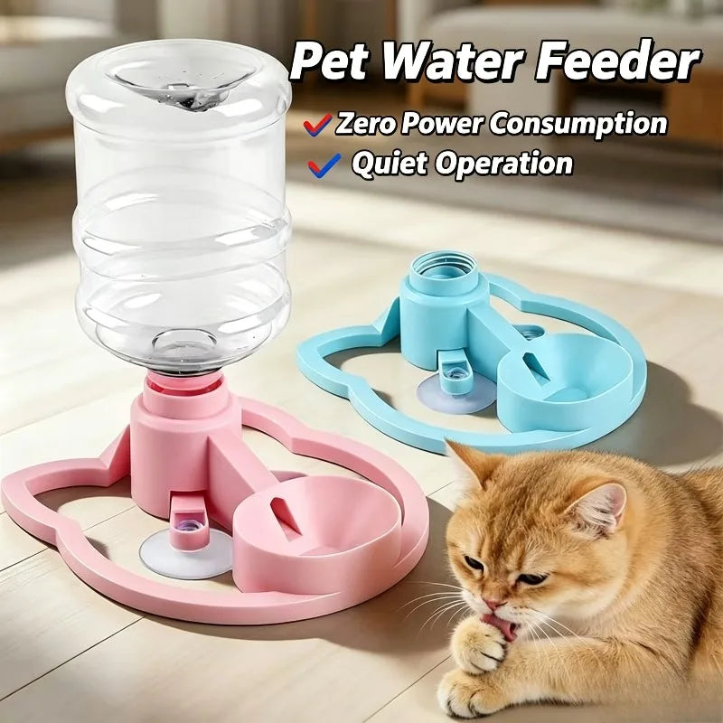 Portable water dispenser seen from the side