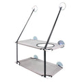 Suction mounted window sunbathing bed for cats
