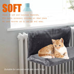 Radiator bed frame and hooks