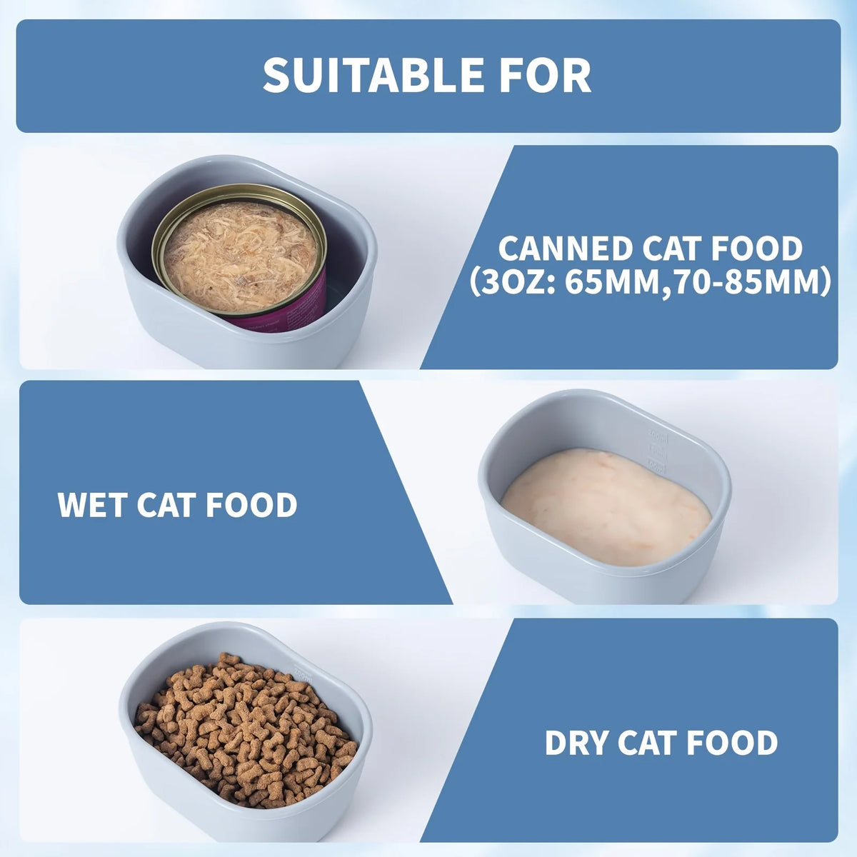 Wet Food Can Cover with Silicone Seal