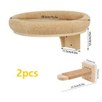 Wall hammock frame and fixings