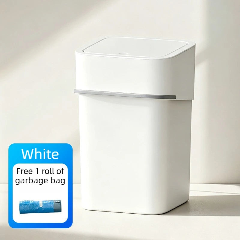Sealed Litter Waste Bin with Scoop Rest