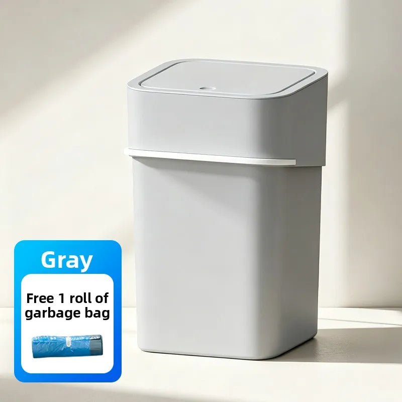 Sealed Litter Waste Bin with Scoop Rest