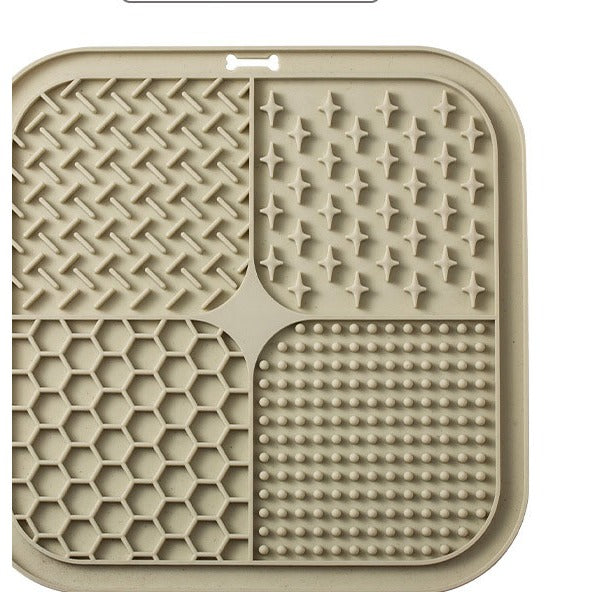 Slow Feeding Lick Mat with Suction Base