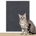 Self adhesive cat scratching mat